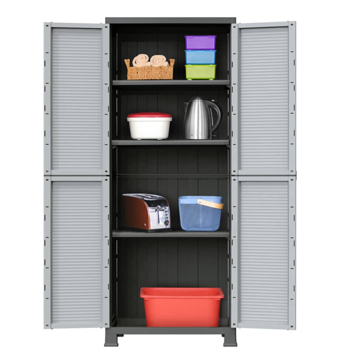 Armoire en plastique 68x39x171,5 cm | Mobilier & Déco