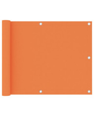 Écran de balcon Orange 75x500 cm Tissu Oxford | Mobilier & Déco