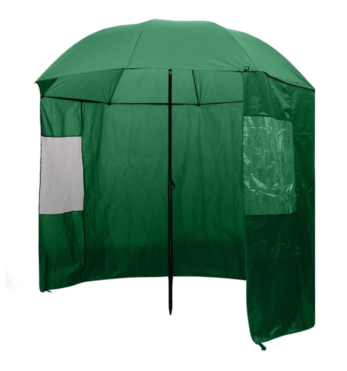 Parapluie de pêche Vert 240x210 cm | Mobilier & Déco