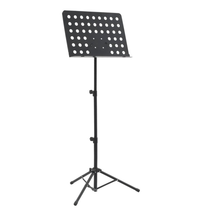 Support de livre de musique Noir Acier | Mobilier & Déco