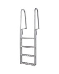 Échelle de piscine/quai à 4 marches Aluminium 167 cm | Mobilier & Déco