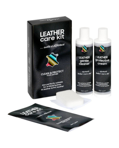 Kit d'entretien du cuir CARE KIT 2x250 ml | Mobilier & Déco
