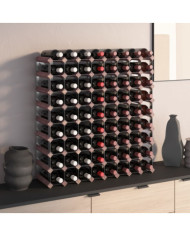 Casier à bouteilles pour 72 bouteilles Marron Bois pin solide | Mobilier & Déco