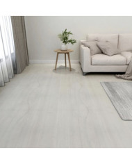 Dalles de plancher autoadhésives 20 pcs PVC 1,86 m² crème | Mobilier & Déco