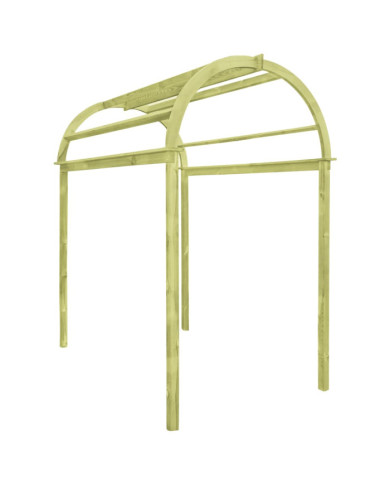 Arche à treillis 125x150x235 cm Bois de pin imprégné | Mobilier & Déco