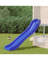 Toboggan de jeu bleu 175x38x23 cm polypropylène | Mobilier & Déco