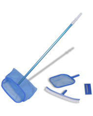 Kit entretien Piscine avec Manche Téléscopique et Brosse | Mobilier & Déco