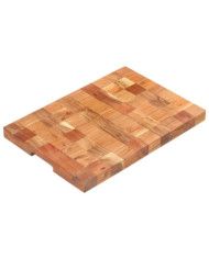 Planche à découper 50x34x3,8 cm Bois d'acacia massif | Mobilier & Déco