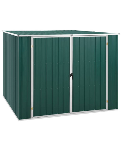 Abri de jardin Vert 195x198x159 cm Acier galvanisé | Mobilier & Déco