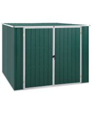 Abri de jardin Vert 195x198x159 cm Acier galvanisé | Mobilier & Déco