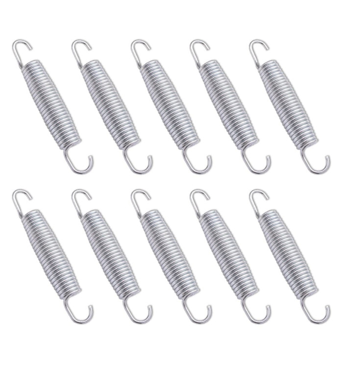 Ressorts de trampoline 10 pcs 200 N | Mobilier & Déco