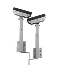 Set de 2 supports à barre inclinable 63 - 88 cm pour remorque à bateau | Mobilier & Déco
