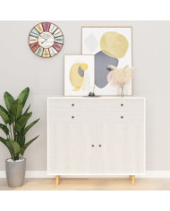 Film autoadhésif pour meubles Bois blanc 500x90 cm PVC | Mobilier & Déco