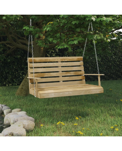 Balancelle 110 cm Bois de pin imprégné | Mobilier & Déco