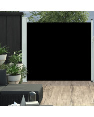 Auvent latéral rétractable de patio 170x300 cm Noir | Mobilier & Déco