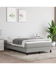 Matelas de lit à ressorts ensachés Gris clair 120x200x20 cm | Mobilier & Déco