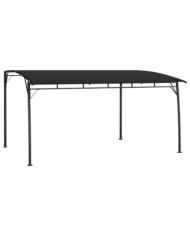Auvent pare-soleil de jardin 4x3x2,55 m Anthracite | Mobilier & Déco