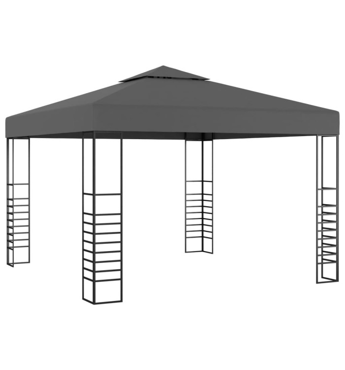 Tonnelle de jardin 3 x 3 m Anthracite | Mobilier & Déco