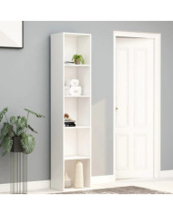 Bibliothèque Blanc 40x30x189 cm Bois d’ingénierie | Mobilier & Déco