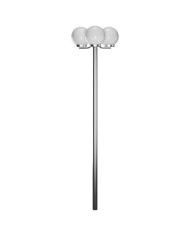 Lampadaire de jardin 3 lampes 220 cm | Mobilier & Déco