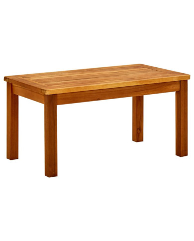 Table basse de jardin 70x40x36 cm Bois solide d'acacia | Mobilier & Déco