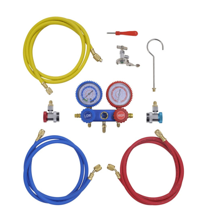 Set manifold 2 voies avec mallette | Mobilier & Déco