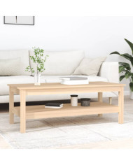 Table basse 110x50x40 cm Bois massif de pin | Mobilier & Déco
