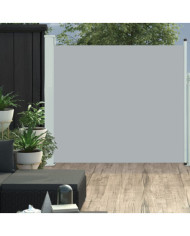 Auvent latéral rétractable de patio 170x300 cm Gris | Mobilier & Déco