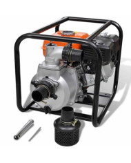 Pompe à eau à moteur à essence 80 mm Connexion 4800 W | Mobilier & Déco