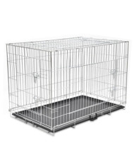 Cage métallique et pliable pour chiens XXL | Mobilier & Déco