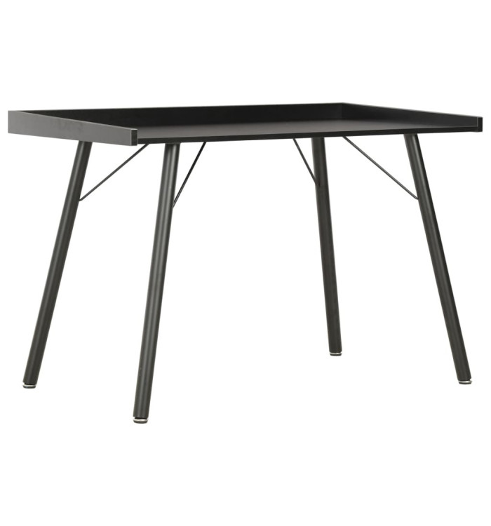 Bureau Noir 90x50x79 cm | Mobilier & Déco