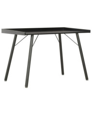 Bureau Noir 90x50x79 cm | Mobilier & Déco