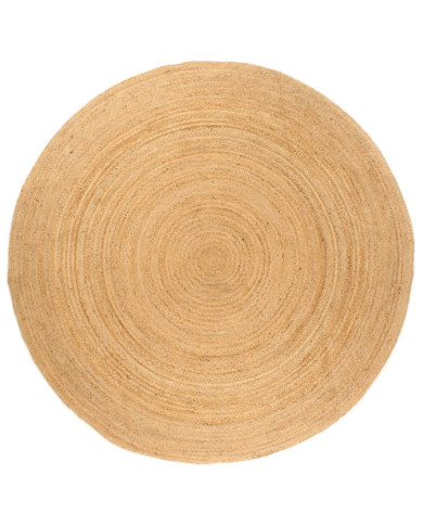 Tapis Jute tressé 180 cm Rond | Mobilier & Déco