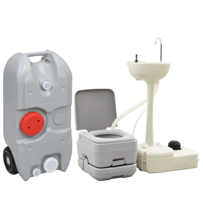 Ensemble de toilette support de lavage des mains réservoir eau | Mobilier & Déco