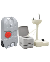 Ensemble de toilette support de lavage des mains réservoir eau | Mobilier & Déco
