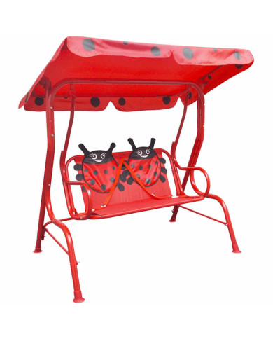 Siège balançoire pour enfants Rouge | Mobilier & Déco