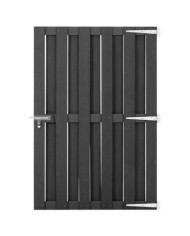 Portillon WPC 100x150 cm Gris | Mobilier & Déco