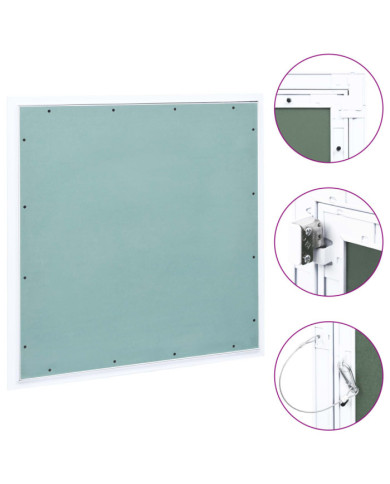 Panneau d'accès Cadre en aluminium plaque de plâtre 600x600 mm | Mobilier & Déco