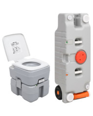 Ensemble de toilette et réservoir d'eau de camping portable | Mobilier & Déco