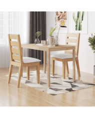 Table à manger 110x70x75 cm bois d'acacia solide | Mobilier & Déco