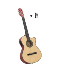 Guitare découpée classique occidentale avec égaliseur 6 cordes | Mobilier & Déco