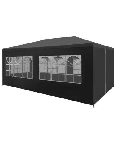 Tente de réception 3x6 m Anthracite | Mobilier & Déco