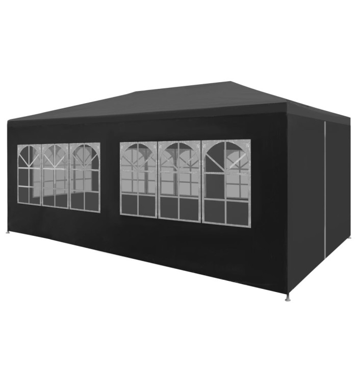 Tente de réception 3x6 m Anthracite | Mobilier & Déco