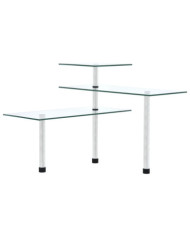 Étagère d'angle de cuisine à 3 niveaux Verre trempé | Mobilier & Déco