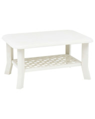Table basse Blanc 90x60x46 cm Plastique | Mobilier & Déco