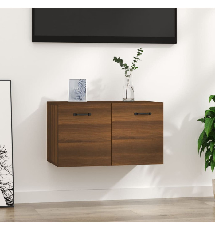 Armoire murale Chêne marron 60x36,5x35 cm Bois d'ingénierie | Mobilier & Déco