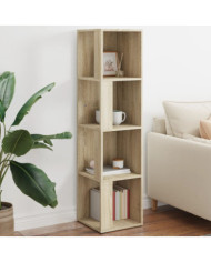 Armoire d'angle Chêne sonoma 33x33x132 cm Bois d’ingénierie | Mobilier & Déco