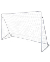 Cage de but de football 240x90x150 cm acier haute qualité | Mobilier & Déco
