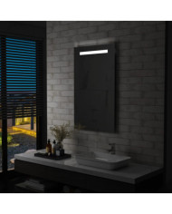 Miroir mural à LED pour salle de bains 60x100 cm | Mobilier & Déco