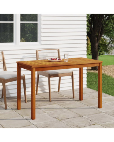Table de jardin 110x55x67 cm Bois d'acacia solide | Mobilier & Déco